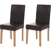 Mendler Chaise de salle à manger Littau (lot de 2)