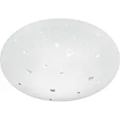 TRIO Plafonnier LED ACHAT avec ciel étoilé Plastique blanc - Ø 27cm
