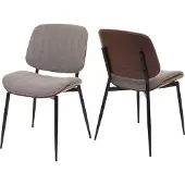 MCW Chaise de salle à manger -O44 (lot de 2)
