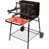 Somagic Barbecue au charbon de bois avec foyer vertical RAYMOND