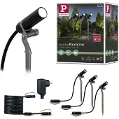 Paulmann Plug & Shine LED Projecteur de jardin Plantini Set de base