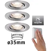 Paulmann Luminaire LED encastré Nova Mini Plus Set de base orientable