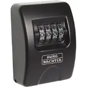 Burgwachter Coffre-fort à clés 10 SB - Haute protection - Zinc moulé - Noir
