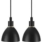 Nordlux Suspension , Noir, Salle à manger, Métal