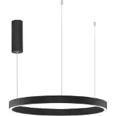 Lyora Suspension noire Elowen design Ø 60cm