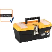 Perel Boîte à Outils 13' à Fermetures Métalliques