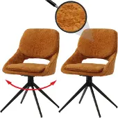Mendler Chaise de salle à manger -N73 (lot de 2)