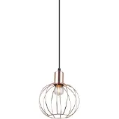 ITALUX Gervais lampe suspendue industrielle noire MDM-3344/1 BK+COP