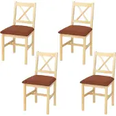 MCW Chaise de salle à manger -F77 (lot de 4)