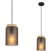 Toolight Lampe Suspendue APP1810-1CP Grey