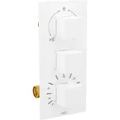 Mexen Robinet thermostatique de douche/baignoire Cube 3 W (77503-20)