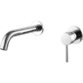 Mexen Mitigeur de lavabo sur colonne Alma en chrome (75015-00)