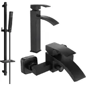 Mexen Libra DQ77 Ensemble de bain, noir - 745113DQ77-70