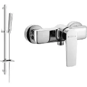 Mexen Robinet de douche Lynx DQ72 avec accessoires, chrome (74594DQ72-00)