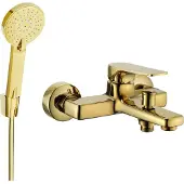 Mexen Lynx R40 mitigeur bain avec accessoires, or (74593R40-50)