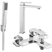 Mexen Uno R77 set de bain, Chrome - 71413R77-00