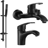 Mexen Fabia DB72 set de bain, noir - 746503DB72-70