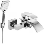 Mexen Aries R62 Mélangeur bain avec accessoires, chrome (74483R62-00)
