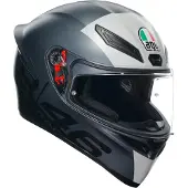 AGV K1 S Limit 46 E2206 Full Face Helmet Gris S