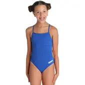 Arena Team Challenge Solid Swimsuit Bleu 6-7 Years Fille