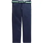 Ralph Lauren Pantalon - Newport Marine av. Ceinture - - 5 ans (110) - Pantalon - Coton
