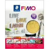 Staedtler 8781-11 Accessoires Fimo Feuille d'or 10 pièces