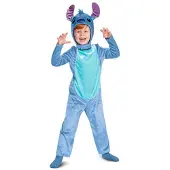 Disney Lilo & Stitch Classic Costume Bleu 3-4 Years Enfants