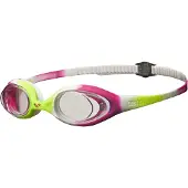 Arena Lunettes de Natation - Spider Jr - Citron/Fuchsia/Blanc/Tr - - 6-12 ans (116-152) - Lunettes de Natation