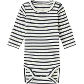 Name it Barboteuse / body 'NBNBani' marine / blanc