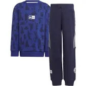 Adidas Blouse/Pantalon - LK DY 100 - Bleu/Marine/Arg - - 5 ans (110) - Blouse
