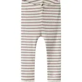 Name it Leggings 'NBNBani' mauve / blanc