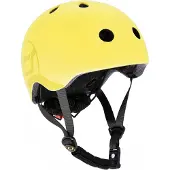 Scoot & Ride Casque S-M Highwaykick, casque de sécurité pour enfants, couleur citron