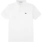 Lacoste Kids Polo - Piqué - Blanc - - 6 ans (116) - Polo