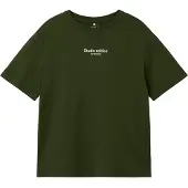 Name It Kids T-Shirt 'Brody' vert foncé / blanc