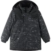Reima Veste d'Hiver - Hauteur - Noir av. Réflexe - - 8 ans (128) - Veste d'Hiver