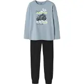 Name it Pyjama bleu-gris / vert clair / noir / blanc