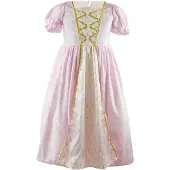 Den Goda Fen Princess Costume Rose 4-6 Years Enfants