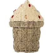 Bloomingville Panier av. Couvercle - 28x41 cm - Cillie - Cornet - - UneTaille - Panier