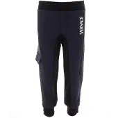 Versace Pantalon de Jogging - Marine/Noir - - 10 ans (140) - Pantalon de Jogging