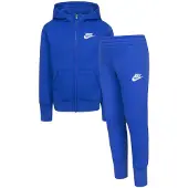 Nike Survêtement bleu roi / blanc