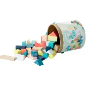 Vilac - Baril de 54 cubes Sous la Canopée