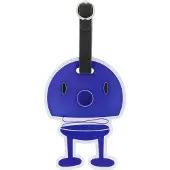Hoptimist Étiquette de valise - Bleu - - UneTaille - Accessoire