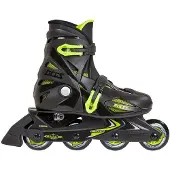 Roces Patins à Roulettes - Orlando III - Noir/Citron - Patins à - - 25/29 - Patins à Roulettes