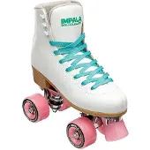 Impala Patins à Roulettes - Quad Skate - Blanc - - 35 - Patins à Roulettes