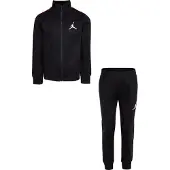 Jordan Survêtement - Gilet/Pantalon de Jogging - Noir av. Rouge - - 5-6 ans (110-116) - Survêtement