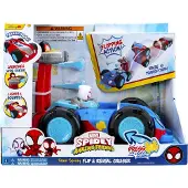 Spidey and his Amazing Friends Voiture av. Lumière/Son - Croisière Flip & Reveal - - UneTaille - Voiture