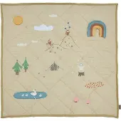 OYOY Tapis de Jeu d'Eveil - Matelassé - Forêt Couverture d'activ - - UneTaille - Tapis d'éveil