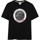 BOSS T-shirt en coton avec motif artistique créatif pour enfant