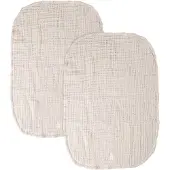 Sebra Matelas à Langer - 2 Pack - Mousseline - Écorce de bouleau - - UneTaille - Matelas à Langer