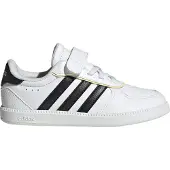 Adidas Baskets basses enfant BREAKNET SLEEK EL C filles - Blanc - 30